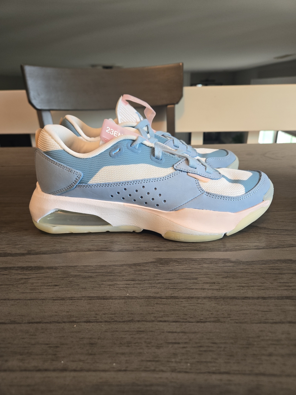 Nike Women’s Air Jordan 200e Summit White/Worn Blue Size 8 Us (Dh7381 146)